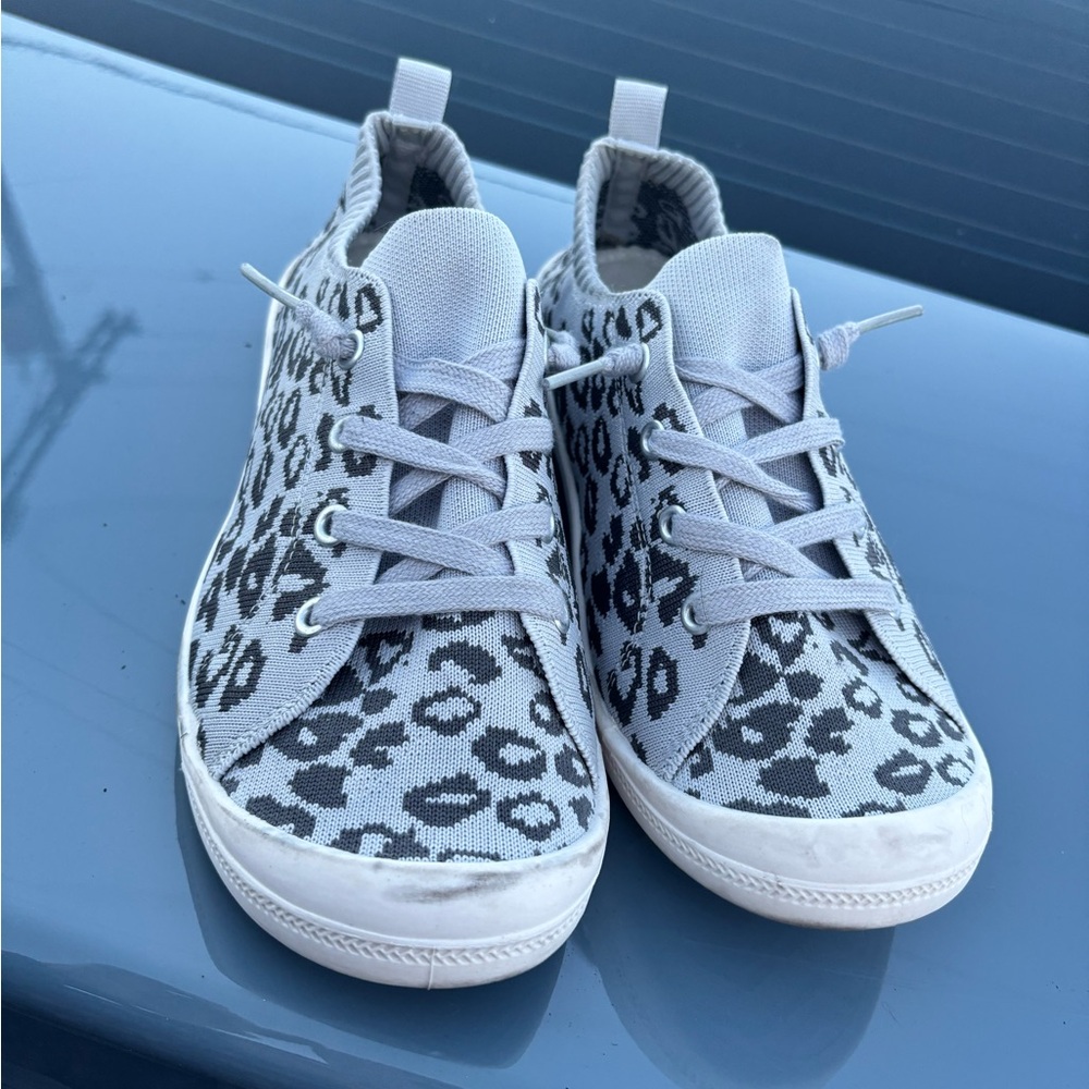Leopard Print Sneakers
